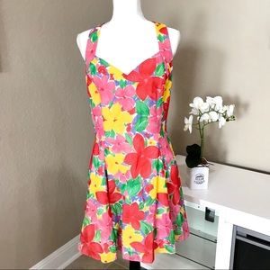 Vintage Betsey & Adam Floral Dress